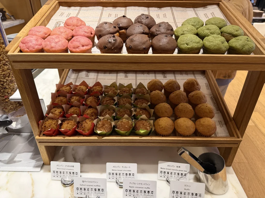 シェラトン鹿児島の朝食のパン